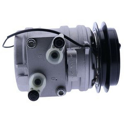 A/C Compressor with Single Groove 12volt Cluch for Mahindra Tractor 4510 5010 2538 6010 6110 Delphi SP10