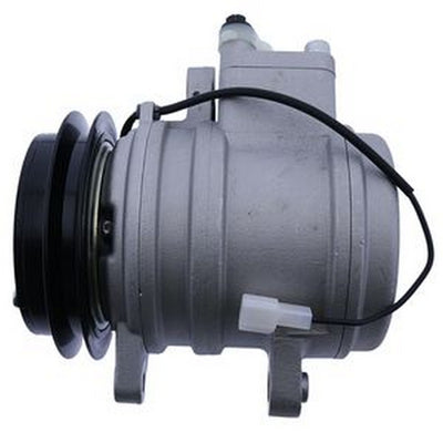 A/C Compressor with Single Groove 12volt Cluch for Mahindra Tractor 4510 5010 2538 6010 6110 Delphi SP10