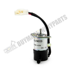 Denso 052600-4150 Stop Solenoid for Kubota Excavator KX41-2 KX41H KX61-2 KX71 KX91-2 12V