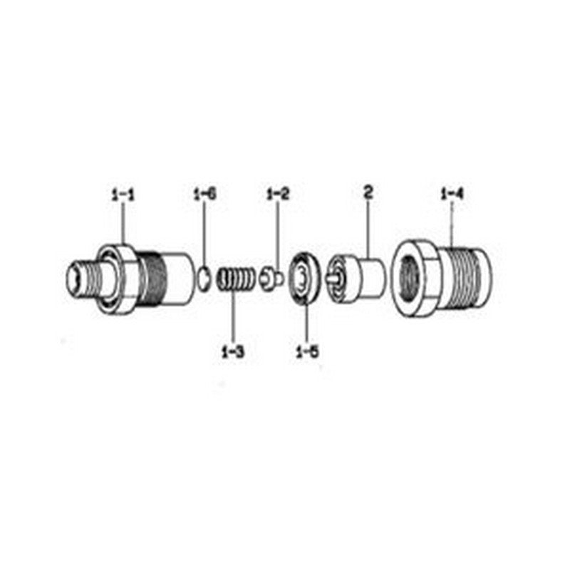 Denso Fuel Injector 093500-3350 MM43382601 for Kubota Engine L3-61TG - Buymachineryparts