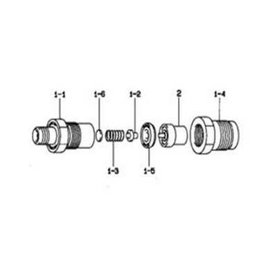 Denso Fuel Injector 093500-3350 MM43382601 for Kubota Engine L3-61TG - Buymachineryparts