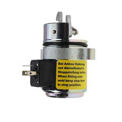 For Deutz Engine F4L1011F Stop Solenoid 0417 5714 12V