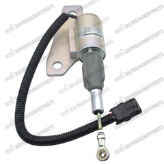 Fuel Shut Off Solenoid 5267132 3991625 24V for Cummins 6BT 5.9L Engine Hyundai R200-5 R210-7 R225-7 R335-7 Excavator - Buymachineryparts