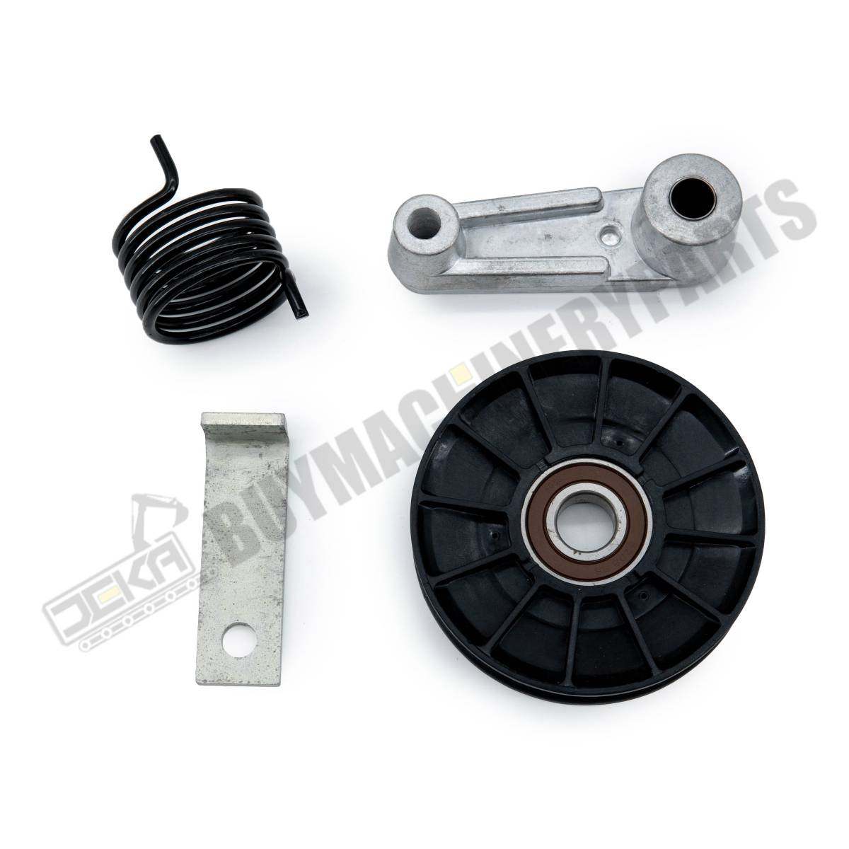 Drive Belt Tensioner & Cooling Fan Pulley Kit 6735884 6662997 for Bobcat 653 751 753 763 773 7753 S130 S150 S175 S185 S205 T140 T180 T190