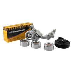 Kit de polea tensora de correa de transmisión compatible con Toyota Tacoma (2005-2015), Tundra (2005-2012), 4Runner (2003-2009) y FJ Cruiser (2007-2009). Solo compatible con motor V6 1GRFE de 4.0L.