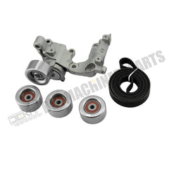 Kit de polea tensora de correa de transmisión compatible con Toyota Tacoma (2005-2015), Tundra (2005-2012), 4Runner (2003-2009) y FJ Cruiser (2007-2009). Solo compatible con motor V6 1GRFE de 4.0L.