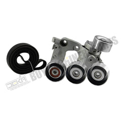 Kit de polea tensora de correa de transmisión compatible con Toyota Tacoma (2005-2015), Tundra (2005-2012), 4Runner (2003-2009) y FJ Cruiser (2007-2009). Solo compatible con motor V6 1GRFE de 4.0L.