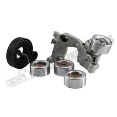 Kit de polea tensora de correa de transmisión compatible con Toyota Tacoma (2005-2015), Tundra (2005-2012), 4Runner (2003-2009) y FJ Cruiser (2007-2009). Solo compatible con motor V6 1GRFE de 4.0L.
