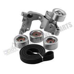 Kit de polea tensora de correa de transmisión compatible con Toyota Tacoma (2005-2015), Tundra (2005-2012), 4Runner (2003-2009) y FJ Cruiser (2007-2009). Solo compatible con motor V6 1GRFE de 4.0L.