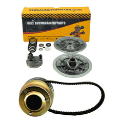 Drive Driven Clutch & Belt Kit J55-G6260-00-00 for Yamaha 4 Cycle Gas Golf Cart G2 G8 G9 G11 G14 G16 G20 G21 G22
