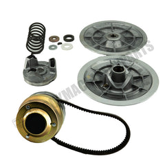 Drive Driven Clutch & Belt Kit J55-G6260-00-00 for Yamaha 4 Cycle Gas Golf Cart G2 G8 G9 G11 G14 G16 G20 G21 G22