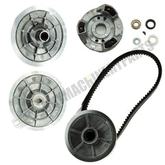 Drive Driven Clutch & Belt Kit J55-G6260-00-00 for Yamaha 4 Cycle Gas Golf Cart G2 G8 G9 G11 G14 G16 G20 G21 G22