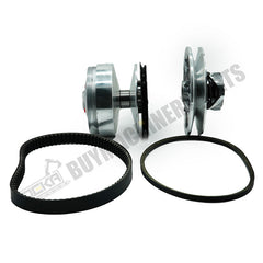 Drive Driven Clutch & Belt Set 101832902 101834001 for Club Car Golf Cart DS Precedent Carryall