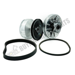 Drive Driven Clutch & Belt Set 101832902 101834001 for Club Car Golf Cart DS Precedent Carryall