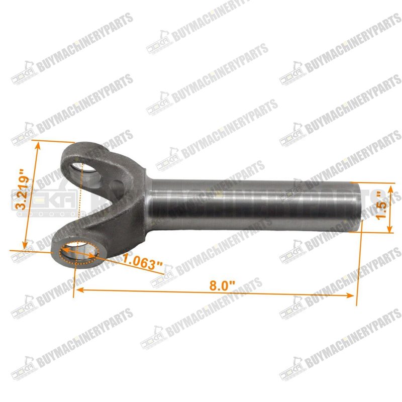 Drive Shaft Transmission Slip Yoke 2-3-2780 for 1310 Series Dirt Track Racing - Buymachineryparts