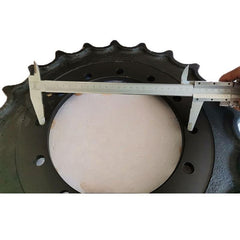 Roda dentada de transmissão 6812134 para mini escavadeira Bobcat 337 X337 341 435 21 dentes 12 furos para parafusos 