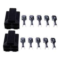 2-Piece Ignition Switch Connector Terminal M90206 for John Deere 3029 Engine Tractor 1025R 2025R