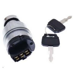 Electric Spray Ignition Switch with 2 Keys YN50S00026F1 for Kobelco SK210-8 SK210-6E Excavator