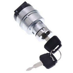 Electric Spray Ignition Switch with 2 Keys YN50S00026F1 for Kobelco SK210-8 SK210-6E Excavator