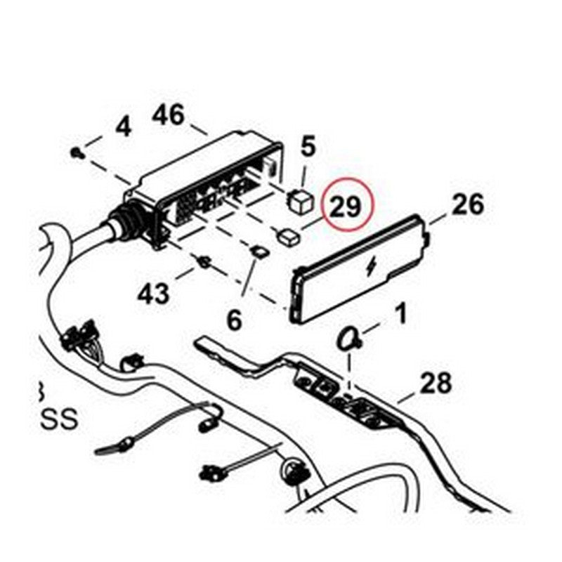 Electrical Relay 7219044 for Bobcat S450 S510 S530 S550 S570 - Buymachineryparts