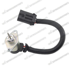 Engine Fuel Solenoid 6691498 for Bobcat S185 Skid Steer Kubota Engine 12Vdc - Buymachineryparts