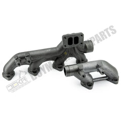 Coletor de escape J943841 J937477 para CASE CX330 MX255 MX285 STX275 STX325 FLX3010 FLX3300B FLX3510 FLX4300