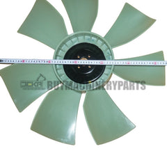 Fan Blade 447004A1 for Case CX225SR CX210B CX210BLR CX210BNLC CX240B CX240BLR