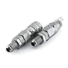 Para Bobcat New Holland CASE GEHL #10 JIC Rosca 1/2' Acoplador de conexión rápida hidráulica de cara plana 