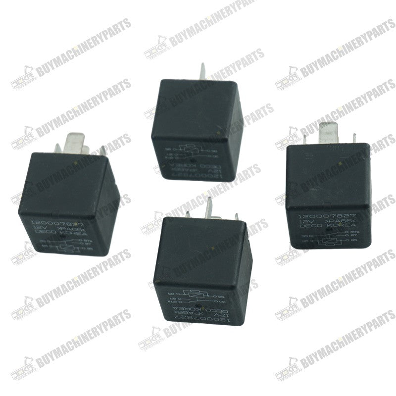 12V Relay Switch 6679820 for Bobcat S70 S130 S150 S175 S185 S205 S250 S330 S450 S550 S590 S630 S740 S750 S850