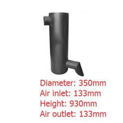 Muffler Silencer 205-6642 for Caterpillar CAT E330C E330D Excavator - Buymachineryparts