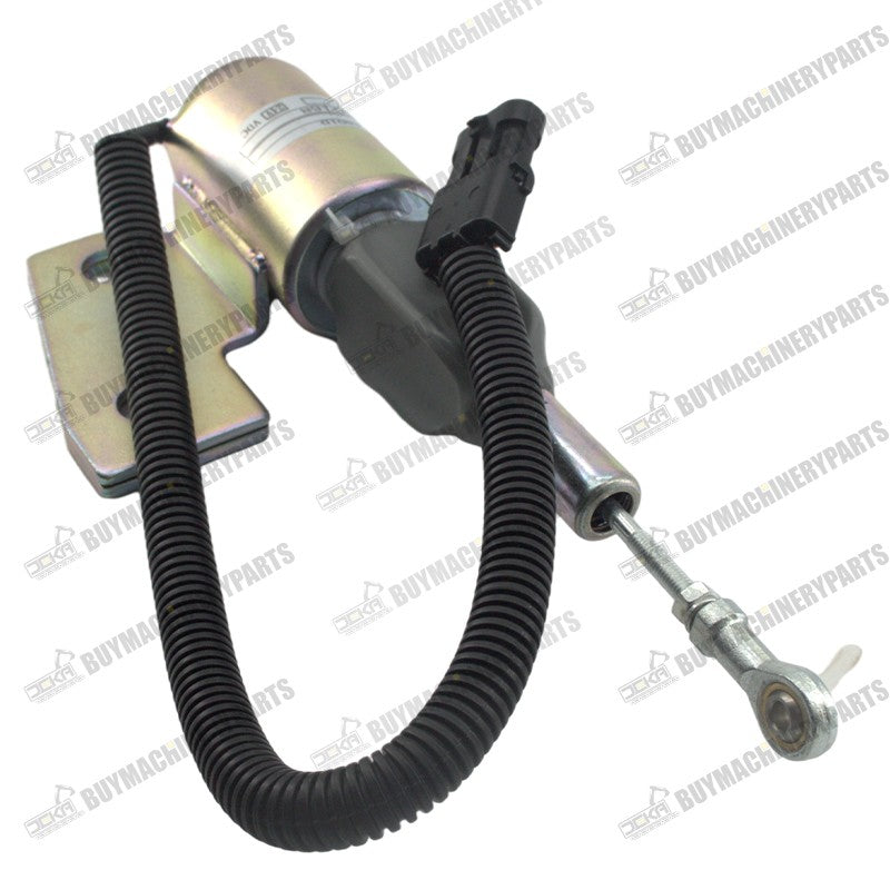 For Cummins 4BT Engine Hyundai R130 Excavator Stop Solenoid SA-4941-24 3991168 3964628 - Buymachineryparts