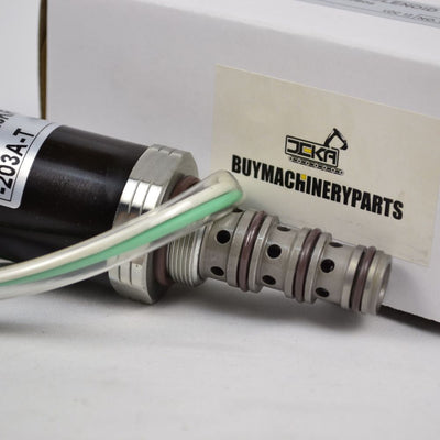For Hyundai Excavator R220-5 Kawasaki Hydraulic Pump Solenoid Valve SKX5P-17-208 KDRDE5KR-20 40C07-203A-109