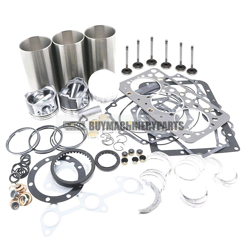 For Hitachi Excavator EX22 EX25 Isuzu Engine 3KR1 Overhaul Rebuild Kit - Buymachineryparts