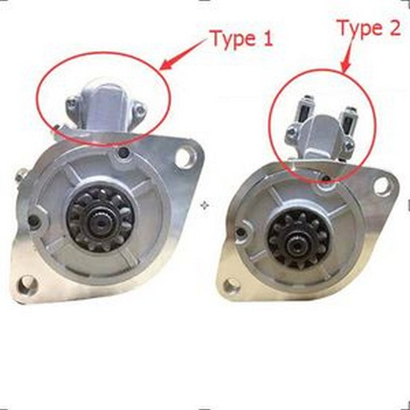 For Kobelco Excavator SK200 Mitsubishi Engine 6D31 Starter Motor ME087590 - Buymachineryparts