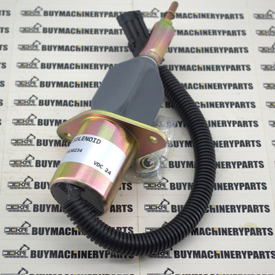 24V Stop Solenoid 6742-01-0330 for Komatsu PC300-6 850B 870B GD650A-2 WA320-3 WA380-3 WA420-3 - Buymachineryparts