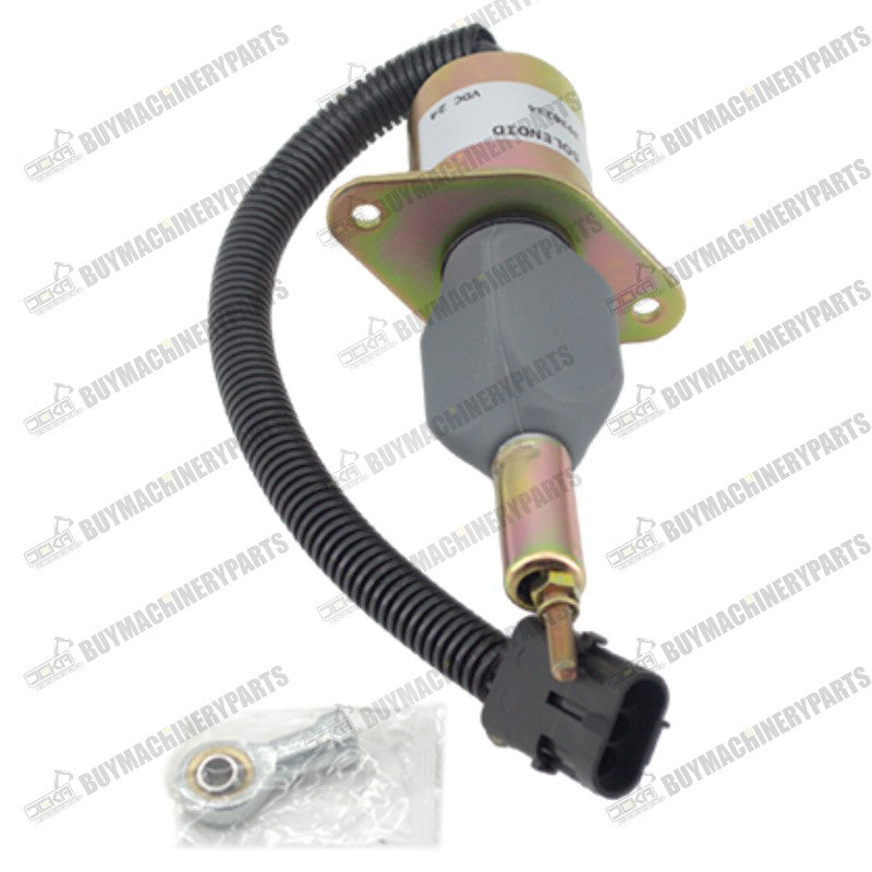 Fuel pump solenoid 24VDC For Komatsu 6742-01-0330 Woodward 3930234 - Buymachineryparts