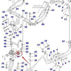 Valve Assy for Komatsu D70LE-12 D85ESS-2 D65PX-2 D65P-12 D65E-12 14X-62-00020