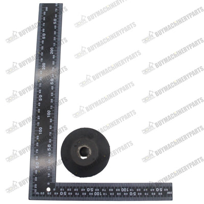 For Komatsu Excavator PC35 Engine Mounting Rubber Cushion Feet Bumper - Buymachineryparts