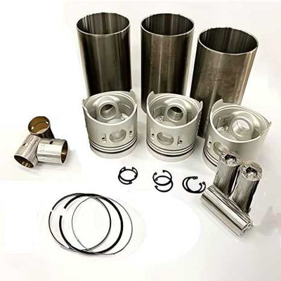 For Komatsu Excavator PC40FR-1 PC40FR-2 Yanmar Engine 3TNE88 Komatsu Engine 3D88 Cylinder Liner Kit Engine Four Matching