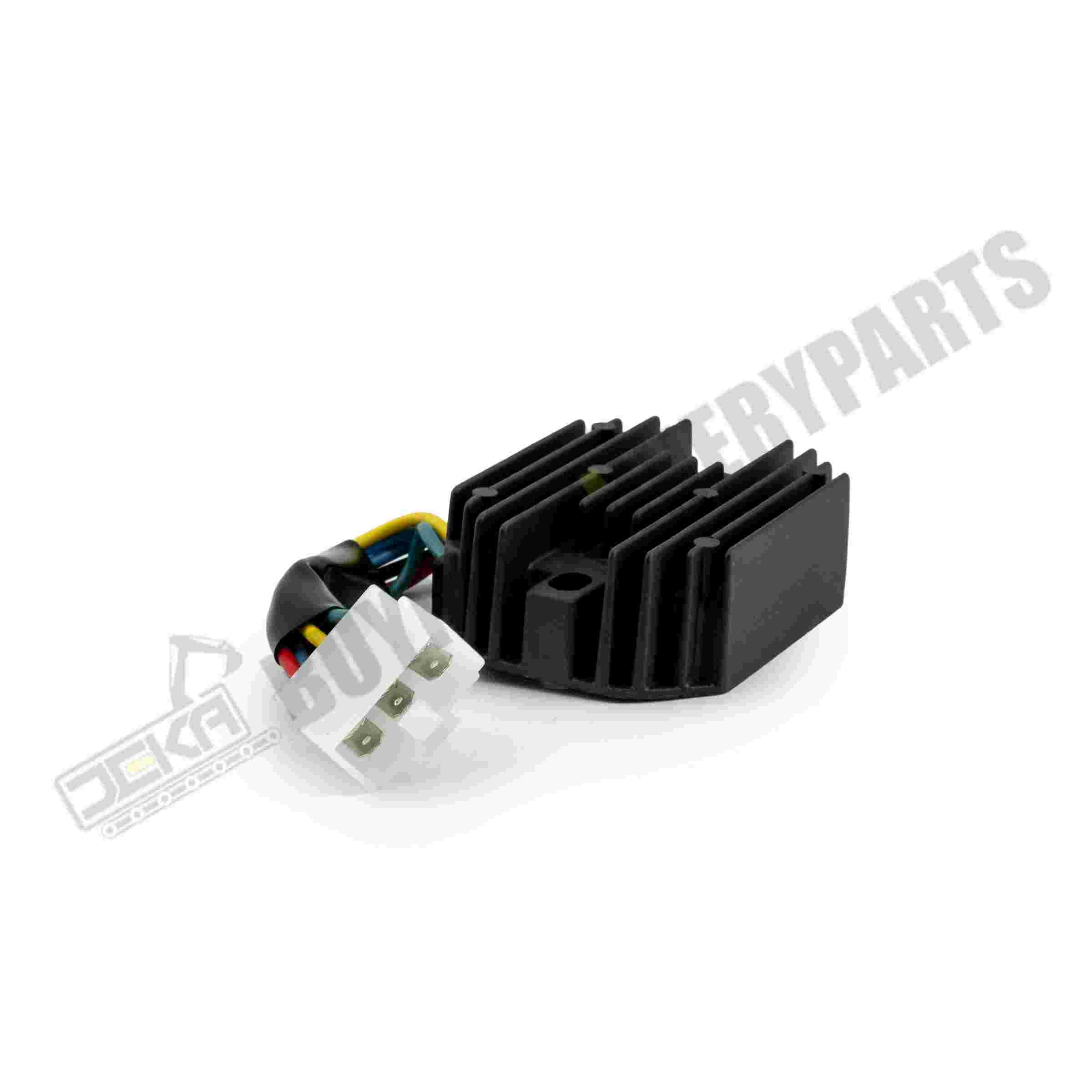 For Kubota Tractor B5100 B6100 B6500 B7100 B7200 B7510 B8200 B9200 BX1870 BX2200 12V Voltage Rectifier Regulator 6 Wire 15531-64601