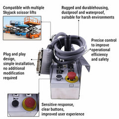 Complete Control Box 137798 & 166122 for SkyJack Scissor Lift 6826RT 6832RT