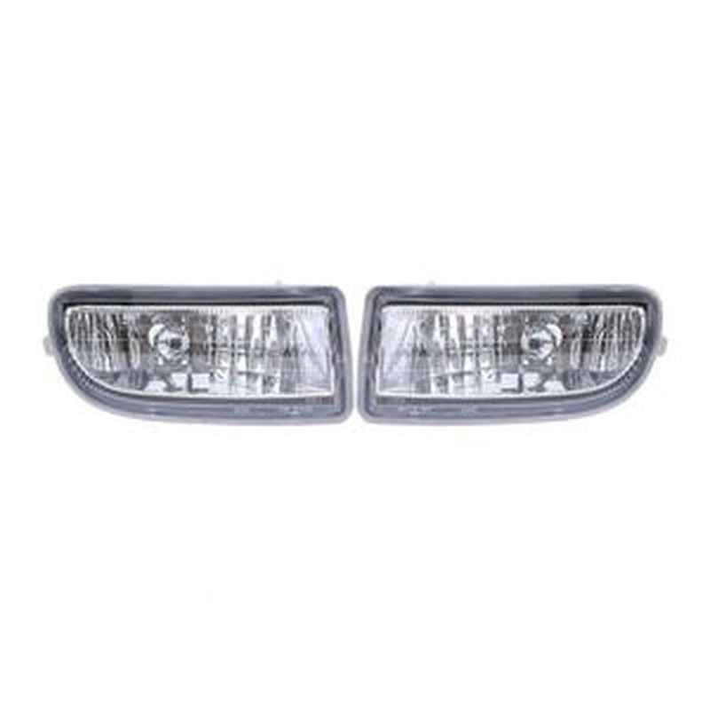Front Fog Light Housing Pair 81211-60122 81221-60042 for Toyota Land Cruiser 1998-2007