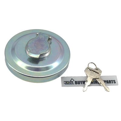 Fuel Cap with 2 Keys K250 YN20P01034P2 Fit for Kobelco SK200-8 SK330-8 SK480-8 SK210-8 SK250-8 SK260-8 SK450-8 SK460-8 SK350-8 SK360-8 - Buymachineryparts