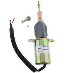 Fuel Injection Control Fuel Shutoff Solenoid 1821020C91 24V for Navistar Perkins Engine 1036-8T 1306-9T - Buymachineryparts