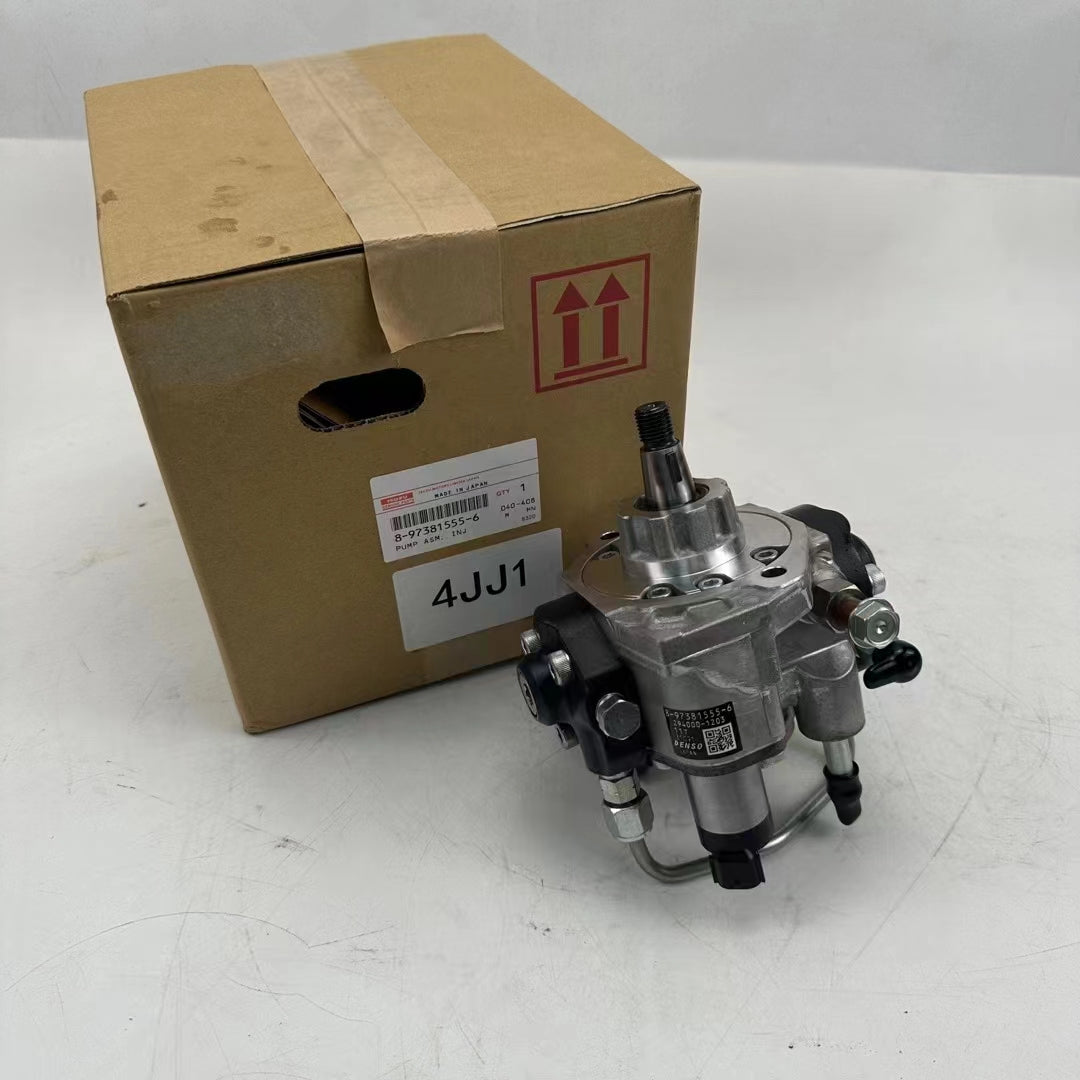 Common Rail Injection Pump 8973815555 for Isuzu Engine 4JJ1 Hitachi Excavator ZX110-3 ZX120-3 ZX140W-3 ZX145W-3 ZX160LC-3 ZX180LC-3