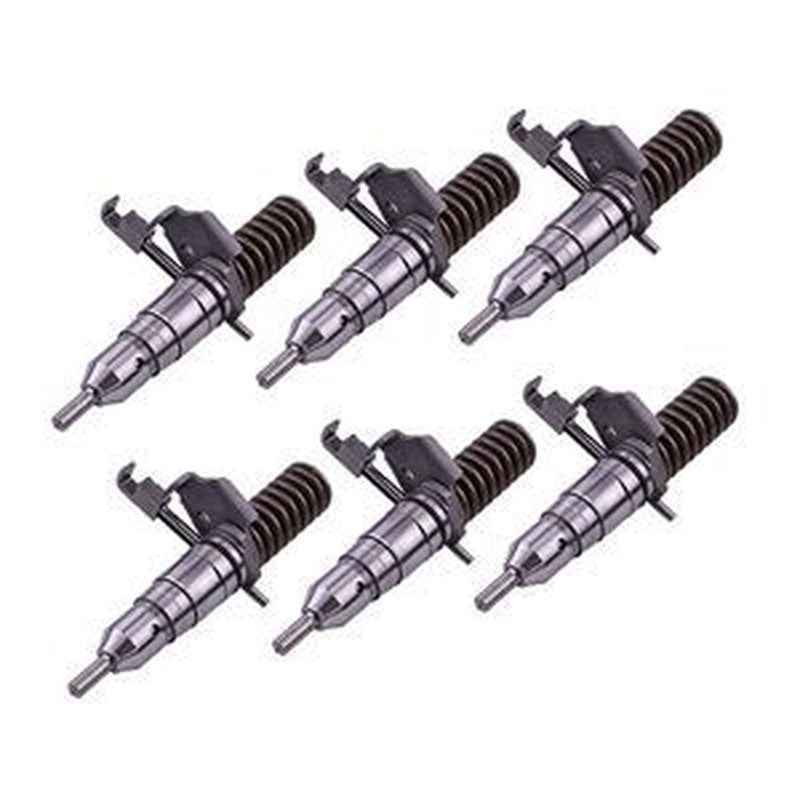 6-Piece Fuel Injector 127-8213 0R-8473 for Caterpillar CAT Excavator 200B 320B 446B E322B E325B
