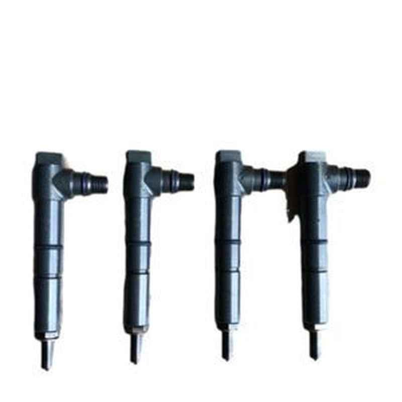 4 Pcs Fuel Injector 1J750-53000 for Kubota V3307 Engine & Caterpillar CAT Excavator 308E