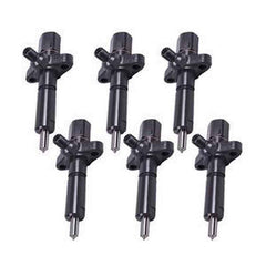 6-Piece Fuel Injector 2645K008 for Perkins 6.3544 Engine