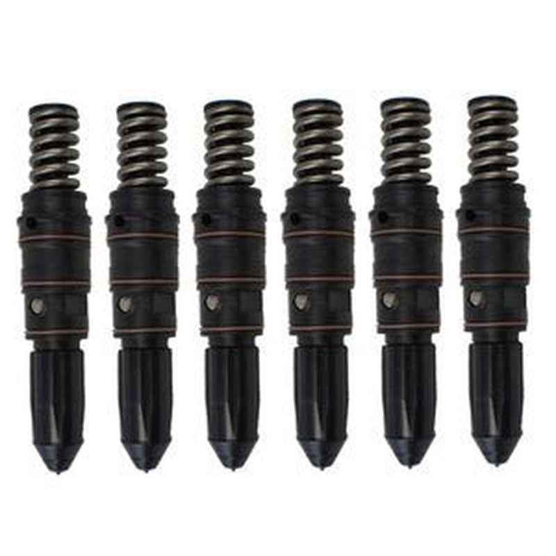 6Pcs Fuel Injector 3022197 for Cummins PTD K6 K19 QSK19G QSK19 Engine