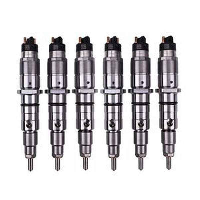 6-Piece Fuel Injector 84347519 for Cummins QSL9 Engine, New Holland T8020-T8050 Tractors
